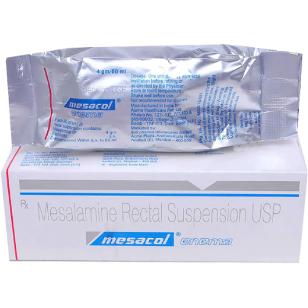 Rowasa Generic 4gm Enema (60ml Box) 