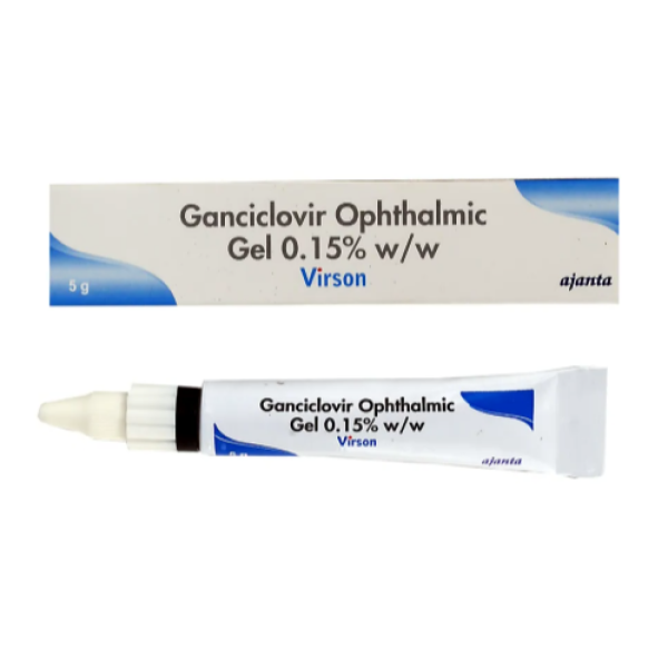 Zirgan Generic 1.5mg Opthalmic Gel (5gm Tube)