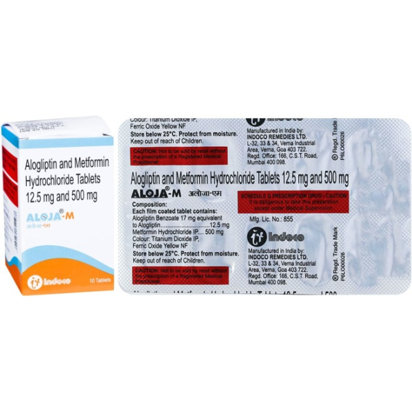 Kazano Generic 12.5mg/500mg Pill
