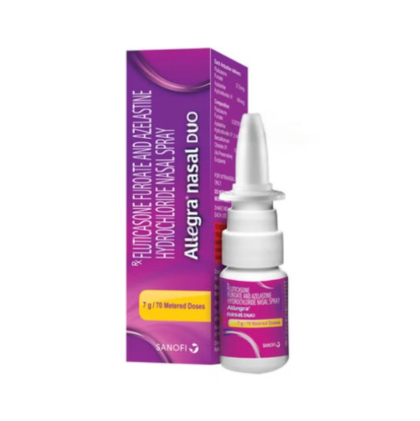 Allegra 27.5 / 140mcg Nasal Duo Spray - (BRAND) 