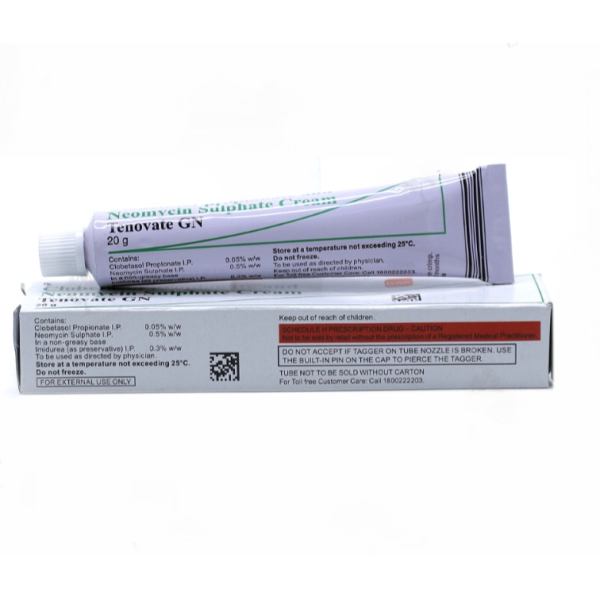 Clobetasol (0.05) + Neomycin (0.5) Percent Generic Cream (20gm Tube)