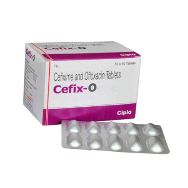 Cefixime (200mg) + Ofloxacin (200mg) Generic Pill