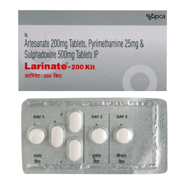 Artesunate (200mg) + Sulphadoxine (500mg) + Pyrimethamine (25mg) Generic Pill