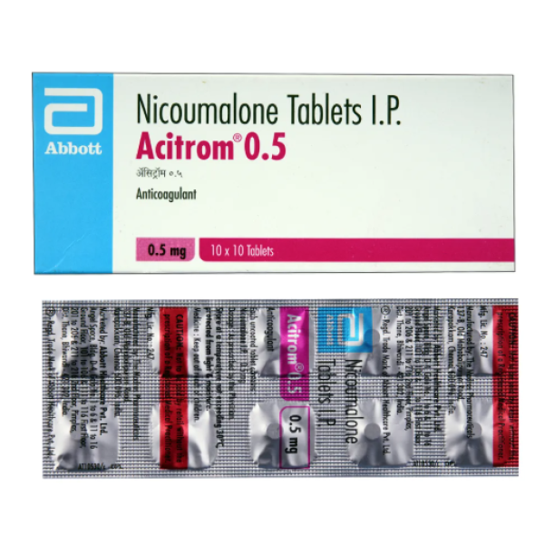  Acenocoumarol Generic 0.5mg Pill