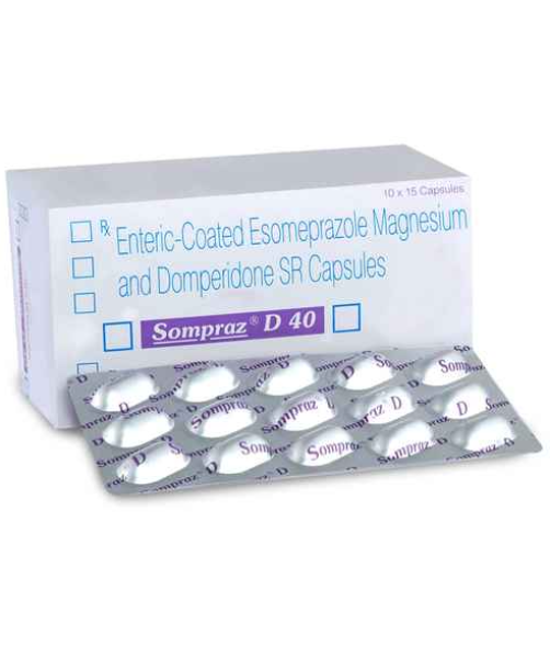 Domperidone 30mg + Esomeprazole 40mg Generic Capsule