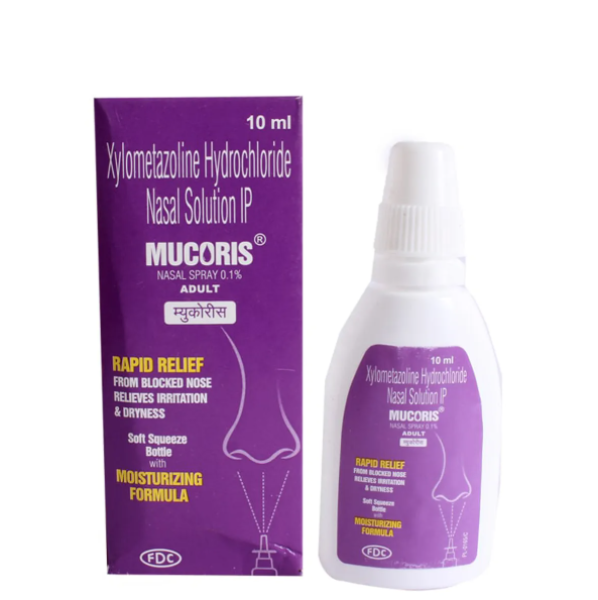 Otrivin Generic 0.1 Percent  Nasal Spray (10ml Bottle)