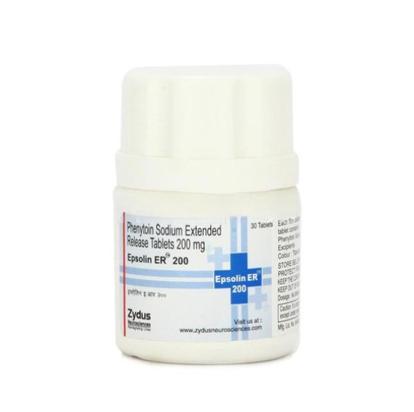 A bottle of generic Phenytek ER 200mg Pill  