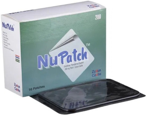 A box and a Nu patch of 200mg