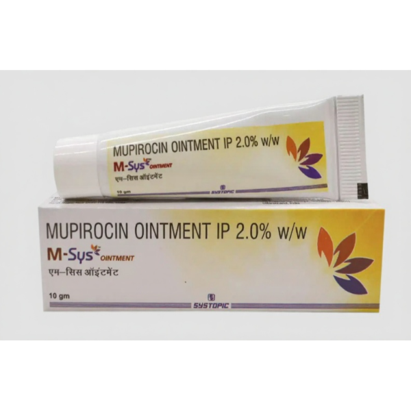 A tube and pack of generic Bactroban (2%) Cream