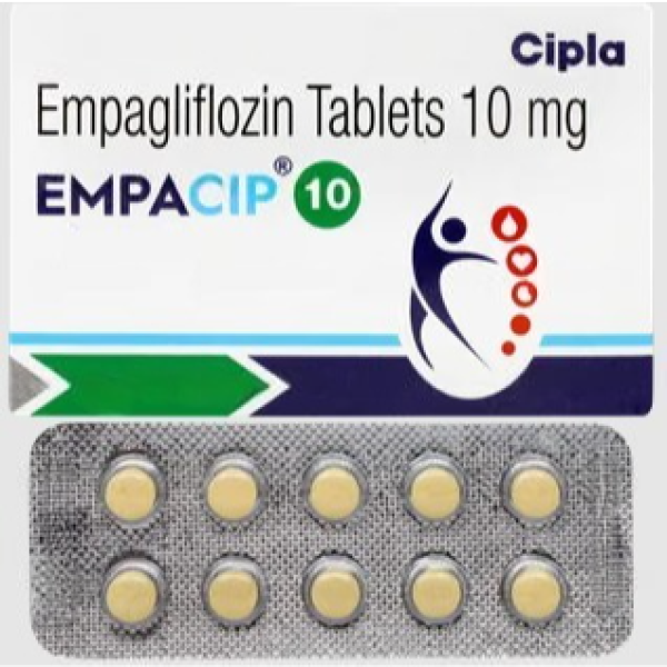 Box of Jardiance 10 mg generic Tablet 