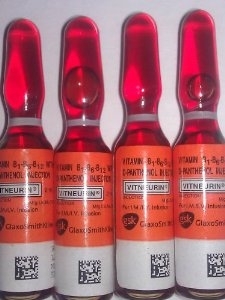 Injection Vitamin B12 ( 8 Ampoules Pack - 2ml Each)
