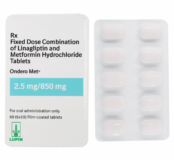 Jentadueto Generic 2.5mg/850mg Pill