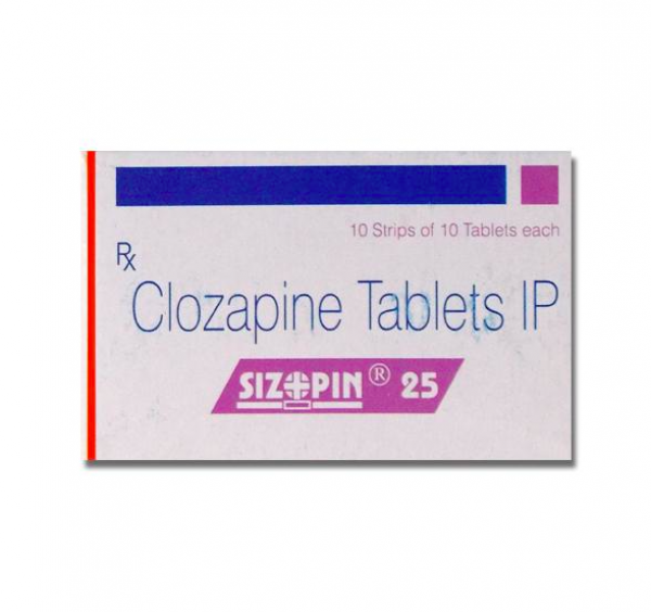 Clozaril Generic 25mg Pill