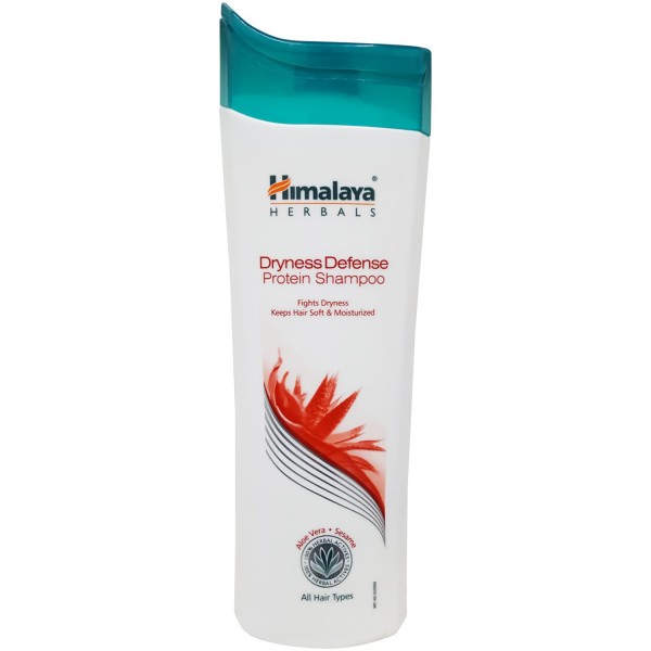 A bottle of Dryness Defense Protein 100 ml Shampoo Himalaya