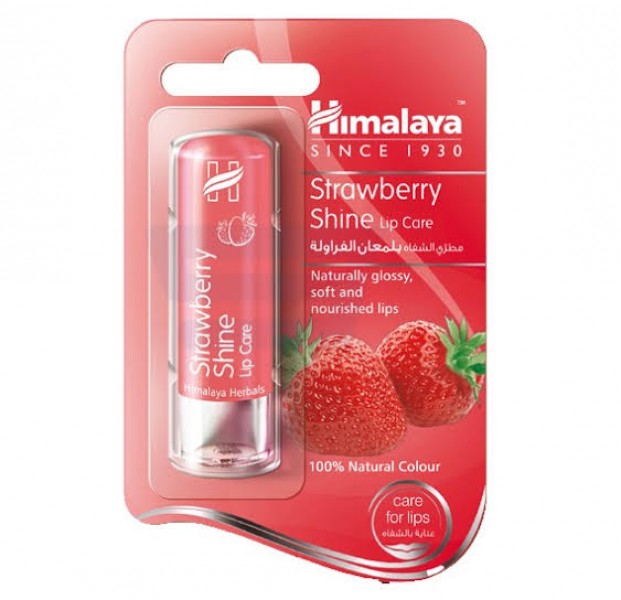 Pack of Strawberry (Shine Lip Care) 4.5 gm Himalaya