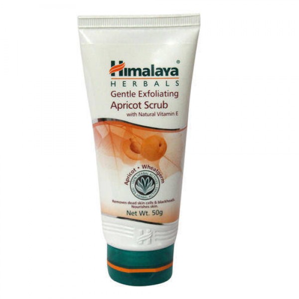 A tube of Gentle Exfoliating Apricot 50 gm Scrub Himalaya