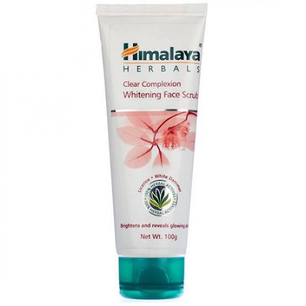 Tube pack of Himalaya's Clear Complexion Whitening 100 gm Face Scrub Himalaya