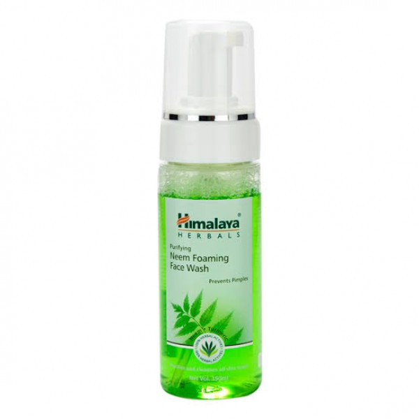 Bottle of Purifying Neem 150 ml Foaming Face Wash Himalaya