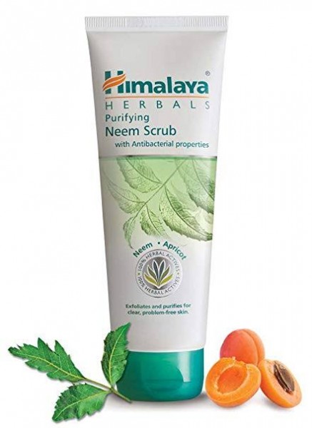 A tube of Purifying Neem 100 gm Scrub Himalaya