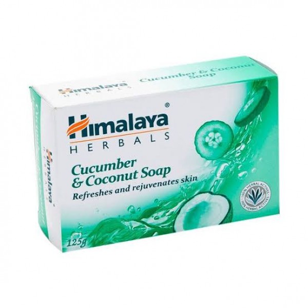 A pack of Himalaya's Cucumber & Coconut 125 gm Soap Bar