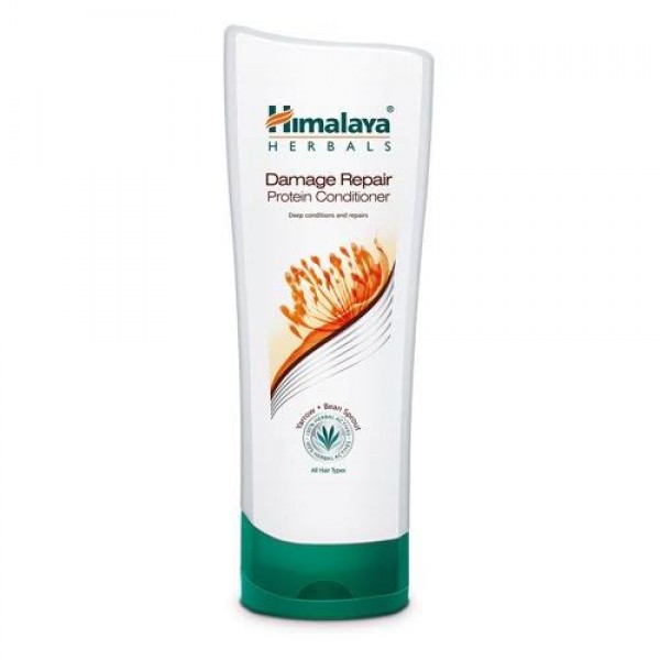 A bottle of Damage Repair Protein 100 ml Conditioner Himalaya