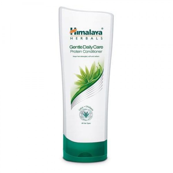 A bottle of Gentle Daily Care Protein 100 ml Conditioner Himalaya