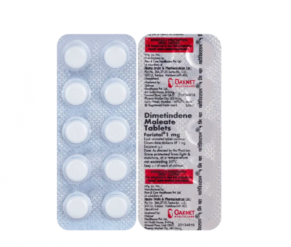 Dimethindene or Dimetindene 1mg Pill