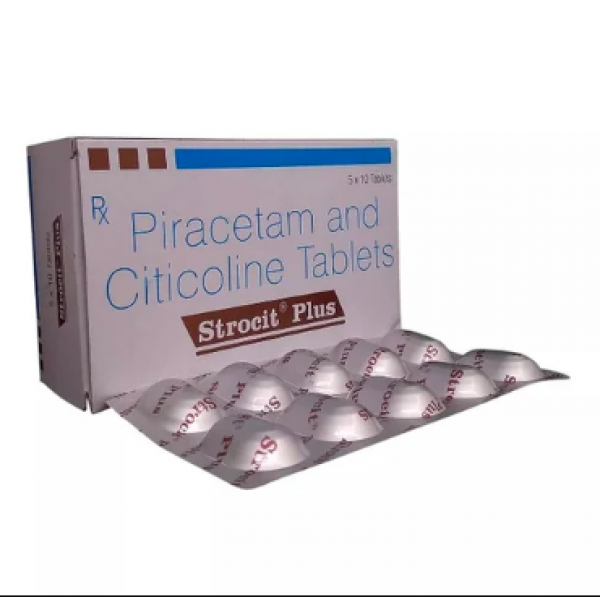 Citicoline 500mg + Piracetam 800mg Pill
