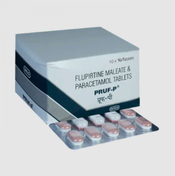 Flupirtine 100mg + Paracetamol 325mg Pill