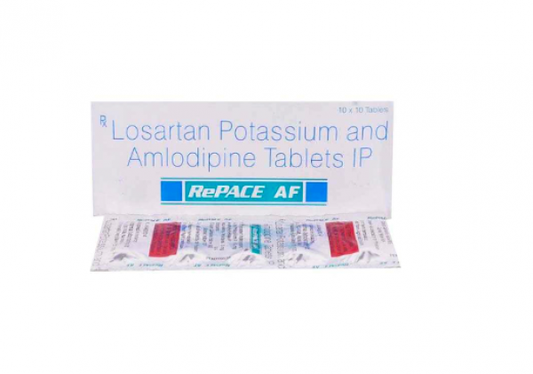 Losartan 50mg + Amlodipine 5mg Pill