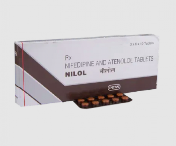 Atenolol 50mg + Nifedipine 20mg Pill