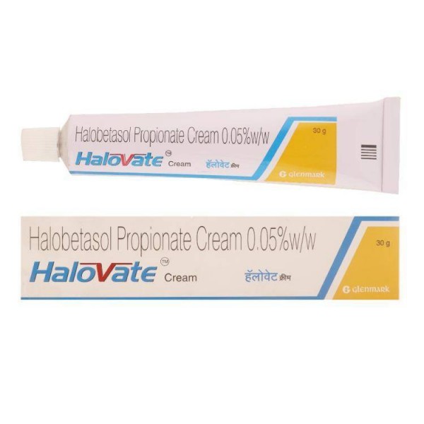 A tube and a box of Ultravate Generic 0.05 Percent Cream of 30 gm
