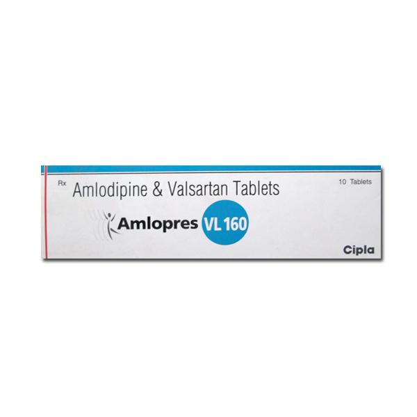 A box of Exforge Generic 5MG/160MG Pill - Amlodipine / Valsartan