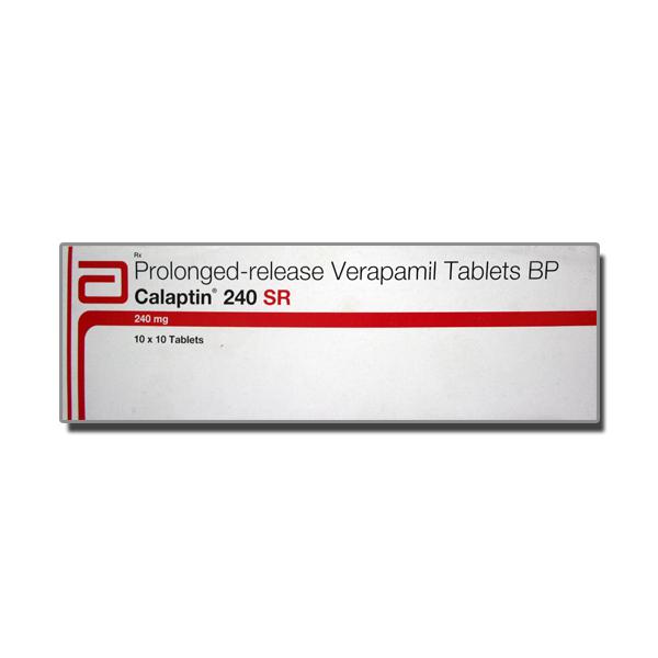 A box of Calan SR Generic 240 mg Pill - Verapamil