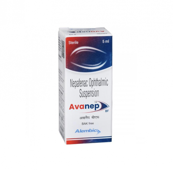 Nevanac Generic 0.1 Percent Eye Drops of 5ml Bottle