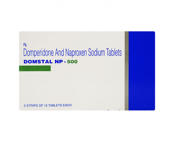 Naproxen 500mg + Domperidone 10mg Pill
