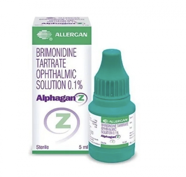 Alphagan Z 0.1 Percent Eye Drops of 5ml Bottle  (BRAND)