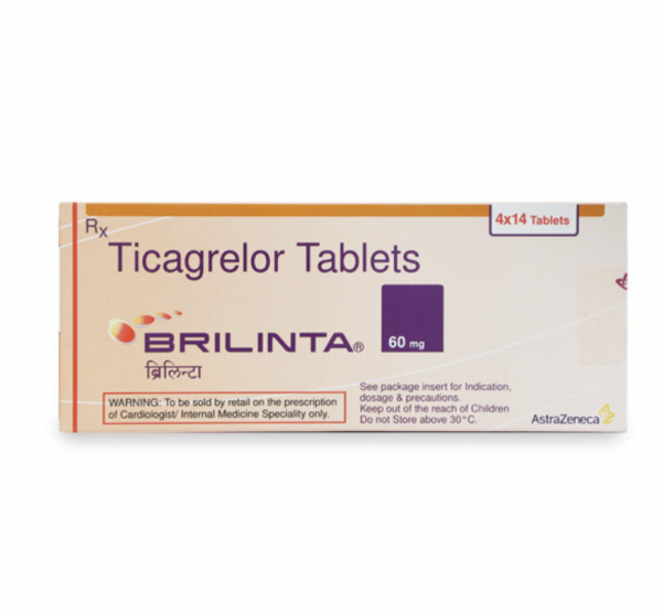 Brilinta 60mg Pill (BRAND)