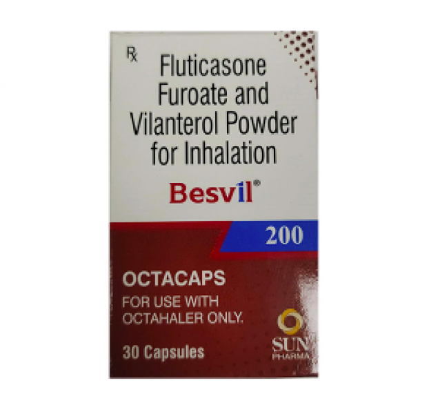 Breo Ellipta Generic 200 / 25mcg Octacaps with Octahaler Device