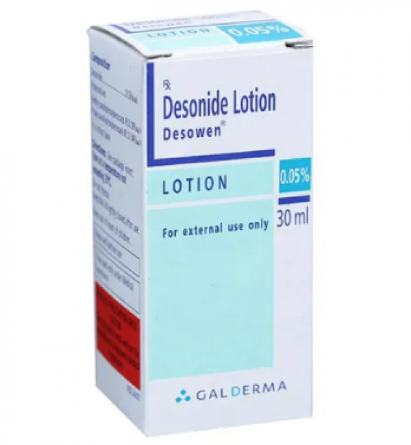 A box of Desonide 0.05 Percent Lotion of 30ml