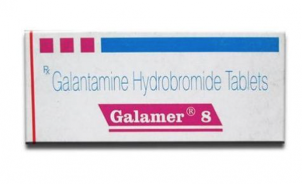 A box of Galantamine  8mg Pill