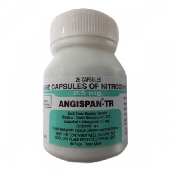 A bottle of Nitrostat Generic 2.5 mg Pill - Nitroglycerin