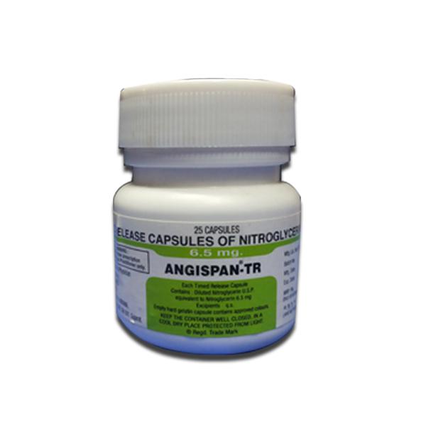 A bottle of Nitrostat Generic 6.5 mg Pill - Nitroglycerin