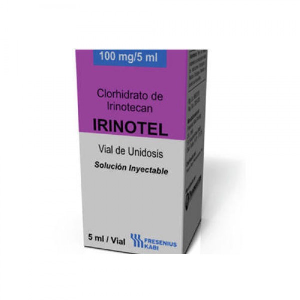 A box of Camptosar Generic 100 mg / 5 ml Injection - Irinotecan