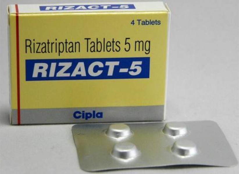 Box pack and a strip of Maxalt Generic 5 mg Pill -  Rizatriptan