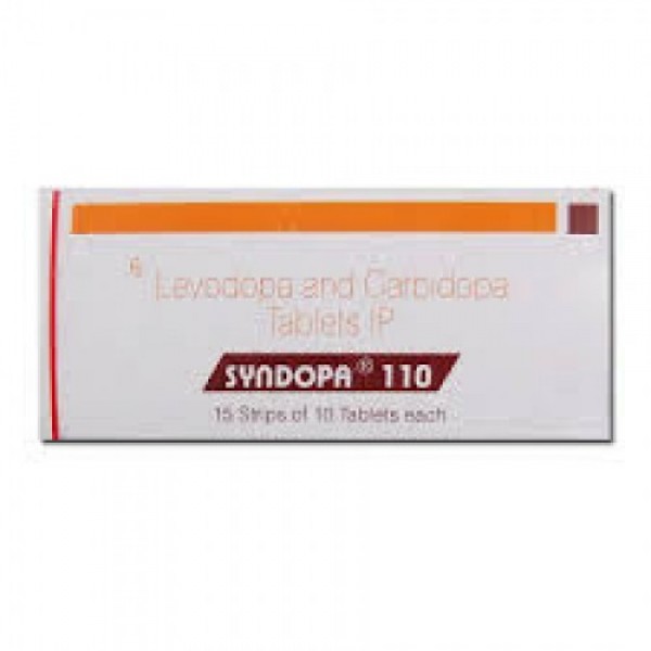 Box pack of Sinemet Generic 100 mg / 10 mg Pill
