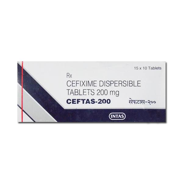A box of Suprax Generic 200 mg Pill - Cefixime