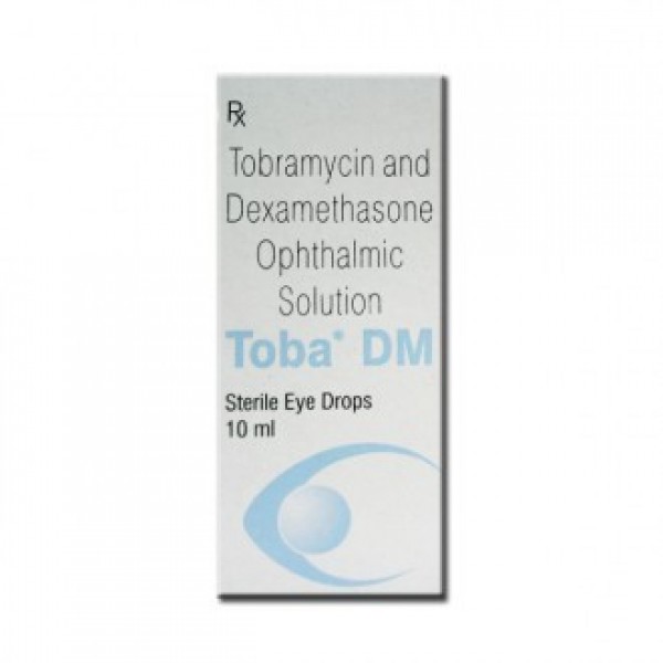 Box of Dexamethasone (0.1%) + Tobramycin (0.3%) Eye Drops