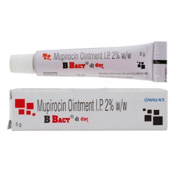 A tube and a box of Bactroban Generic 2 % Ointment 5gm - Mupirocin