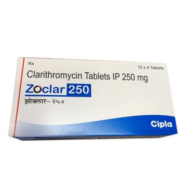A box of Biaxin Generic 250mg Pill - Clarithromycin